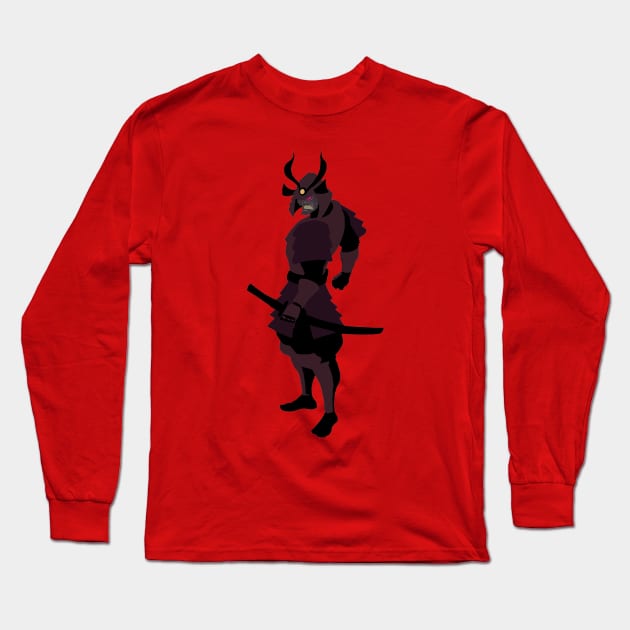 Samurai Long Sleeve T-Shirt by Maita